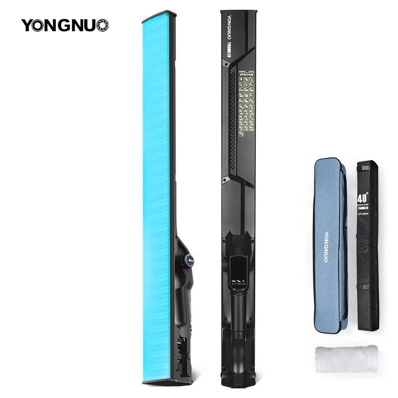 

Yongnuo YN660 Handheld 2000K-9900K RGB Colorful Ice Stick LED Video Light Touch Adjusting Controlled by Phone App