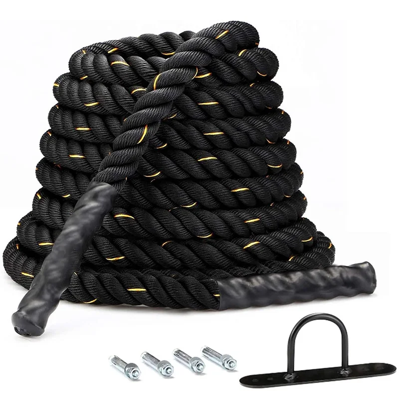 

Gym workout Exercise Strength Training battle Rope Fitness training battle Rope