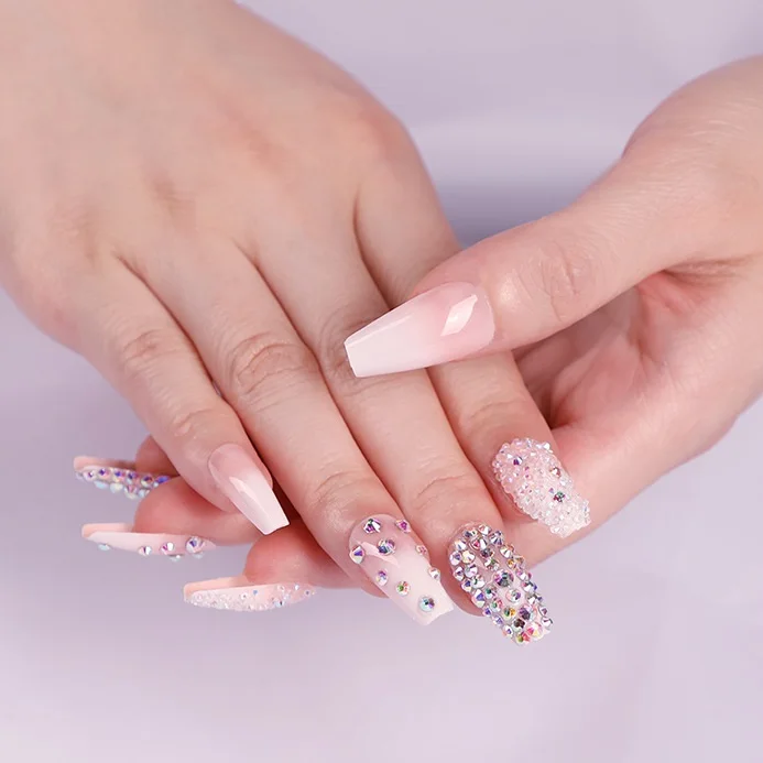 

Wholesale False Nails Artificial Private Label Press on Nails Full Cover Nail Tips