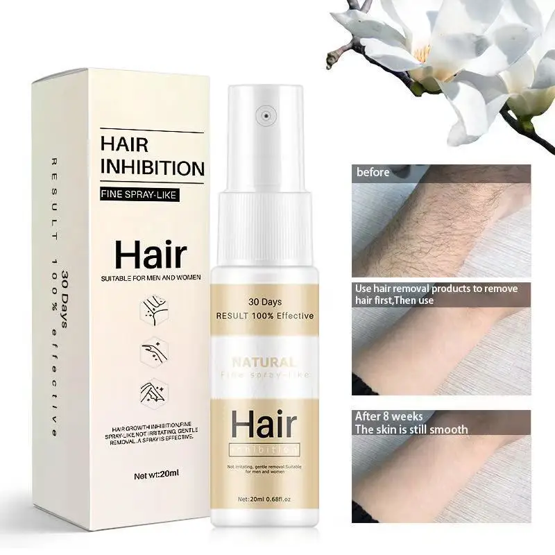 

hot permanent painless hair removal Spray to stop hair for arms legs face growth pore inhibitor hair remover skin soft repair