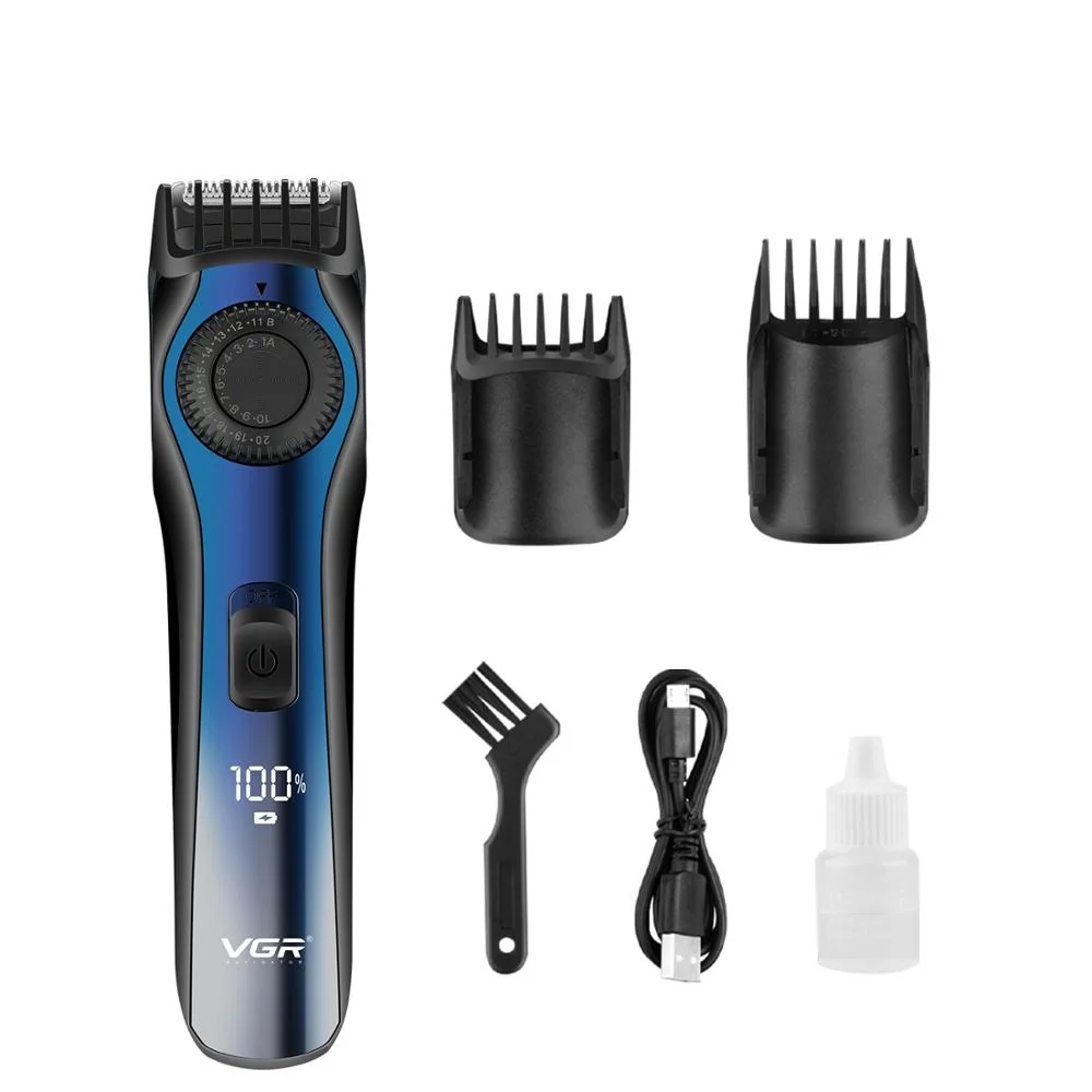 

VGR V-080 hot selling adjustable professional rechargeable electric best hair clipper cordless hair trimmer for men