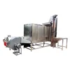 Golden factory hot sale fully automatic auto discharging belt roasting machine for all kinds of nuts seeds beans grains