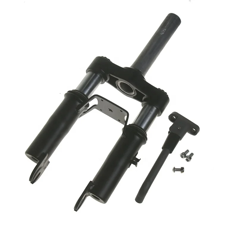 

Electric Scooter Front Suspension Fork For MAX G30 Steel E-Scooter Front Tube Shock With Foot Support Parts Accessories, Black