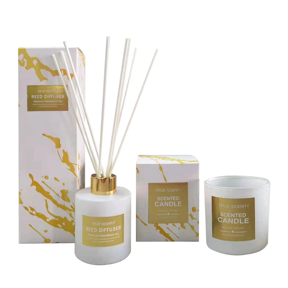 Wholesale 220ml Diffuser Air Freshener And Candle Set For Home