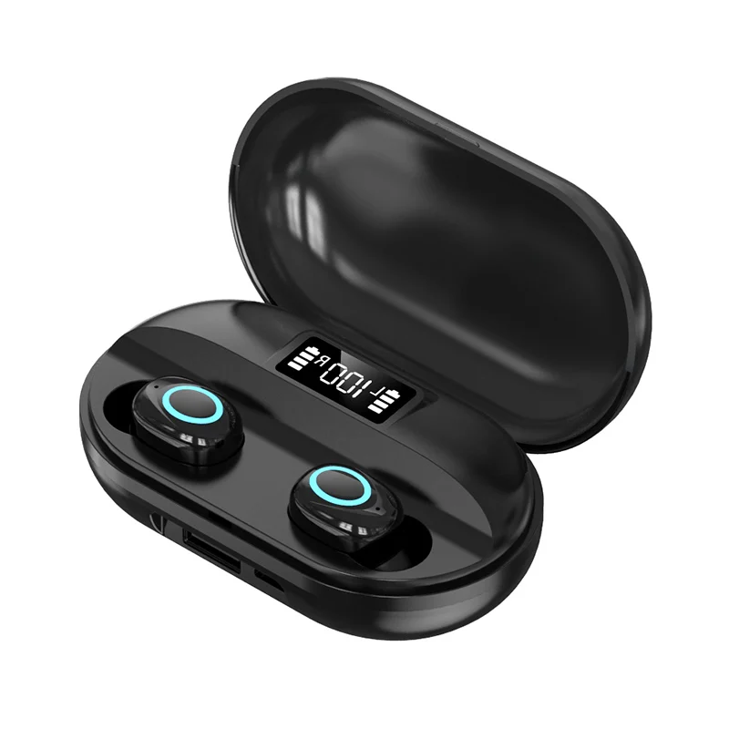 

A41 TWS intelligent Touch Control Wireless Bass Streo A41 Earphone With 1200mAh Charging Box Power Bank LED Display