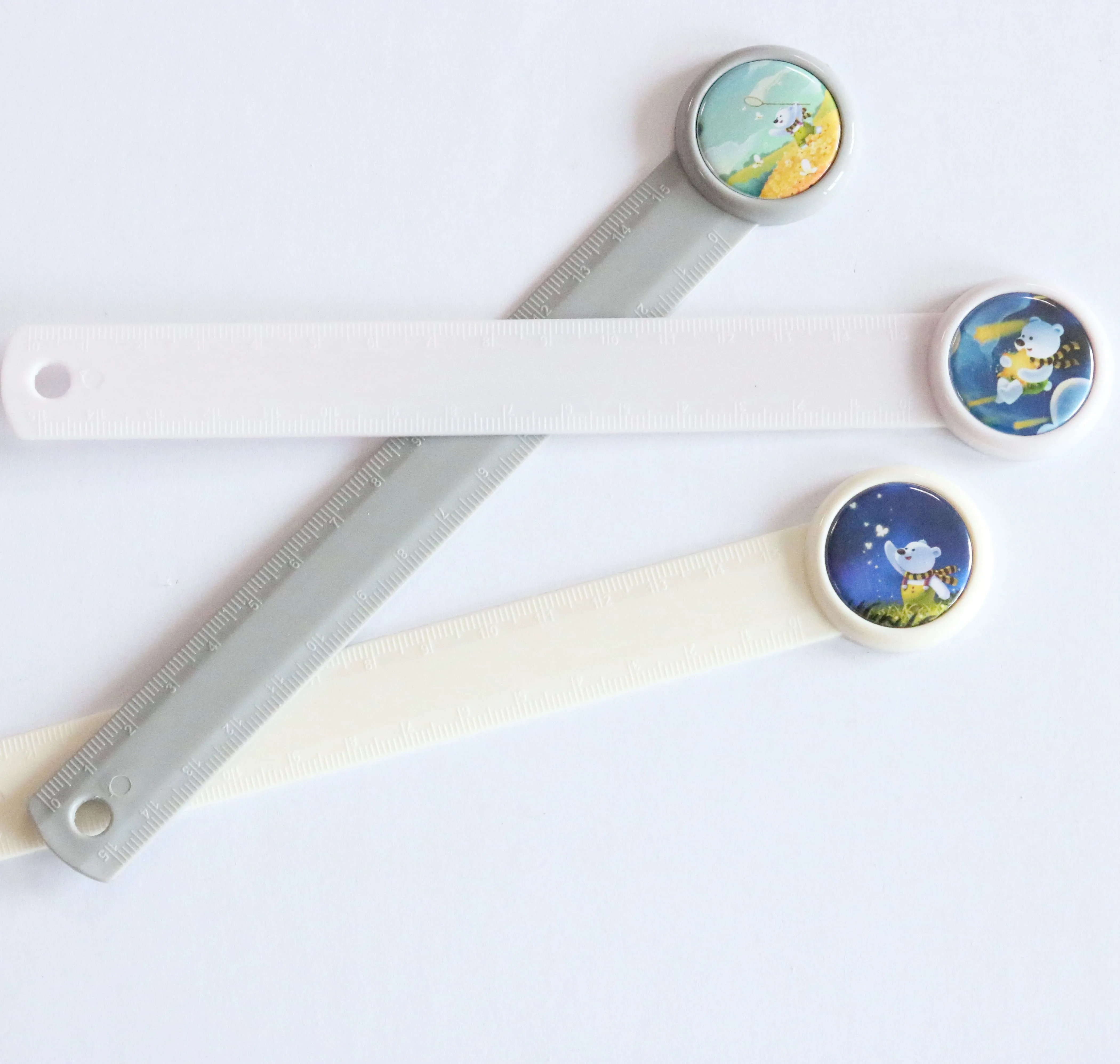 Plastic Scale Ruler,15cm Length,For Office And School Using - Buy ...