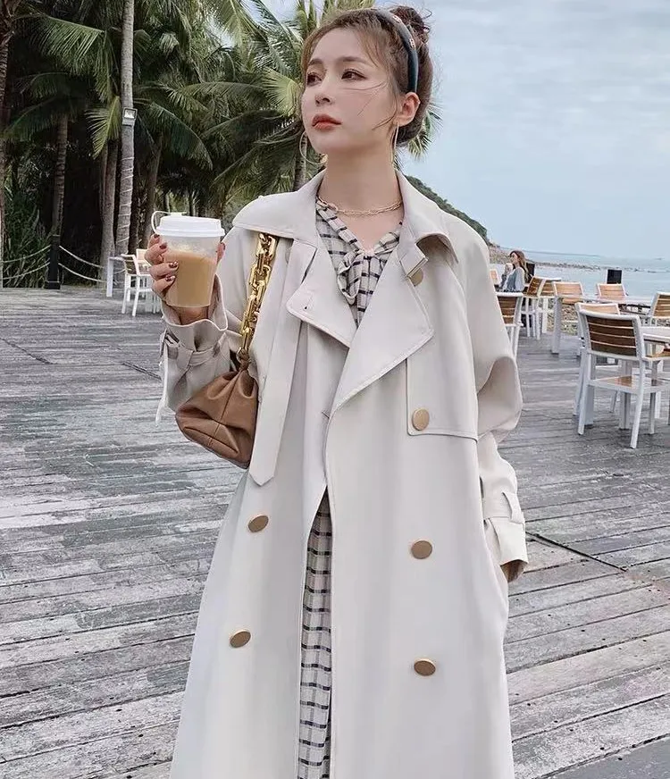 

Holltoll Korean Fashion High Quality Cheap Custom Trench Winter Women Plus Size Coats