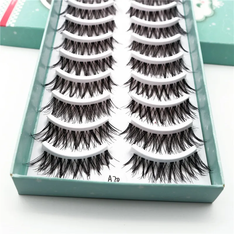 Cheap 10mm Short $1 Lashes 0.05 Eyelash Best Silk Material Lashes 10 ...