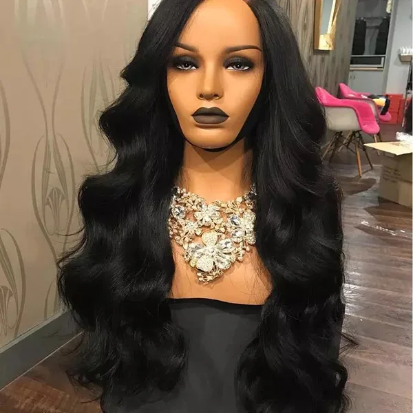 

Wholesale Virgin Brazilian Human Hair Body Wave Wig 9A Grade Human Hair Wigs Lace Frontal for Black Woman, #1,#1b, natural color, #2, #4,#27, #30, #613