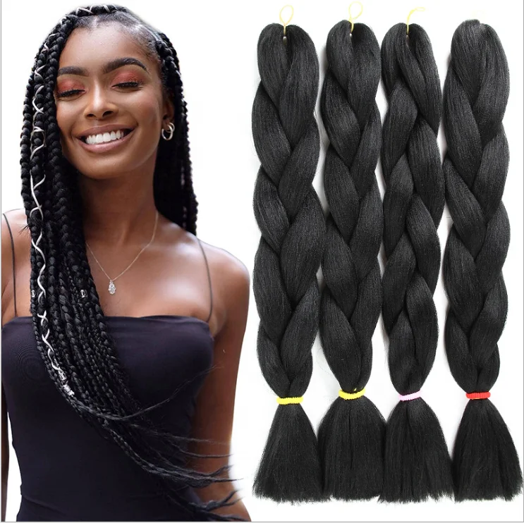 

Chemical fiber high temperature hair African dirty braid corn whisker wig female accessories big braid wig
