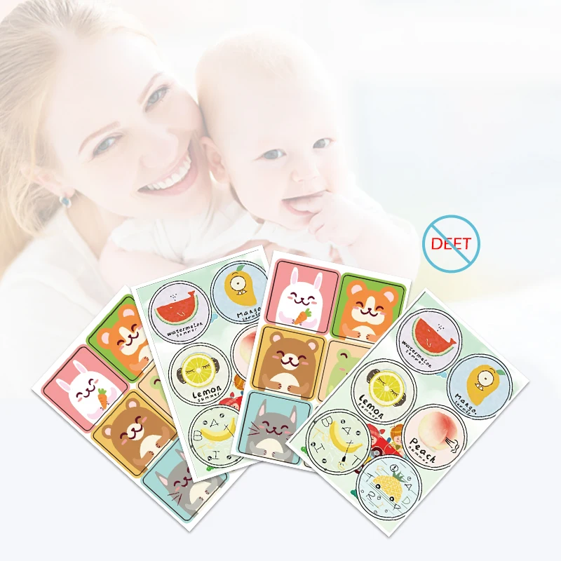 

Amazon Hot Selling In Summer Non-Toxic Cartoon Anti Mosquito Patch