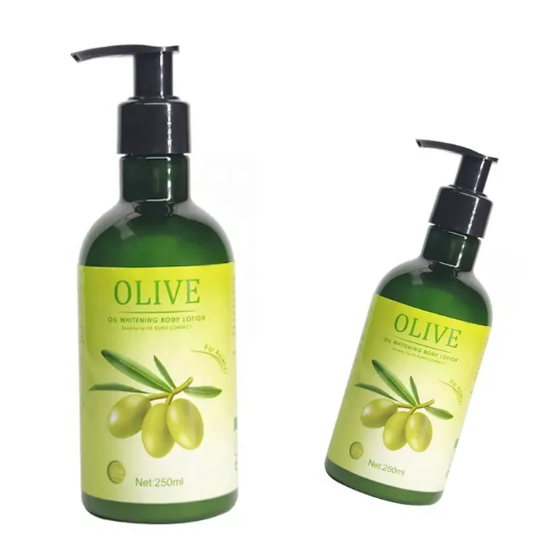 

Best Moisturizer &Lightening Skin Lotion Brightening Lotion Whitening Skin Olive Oil Body Lotion 250ml, White