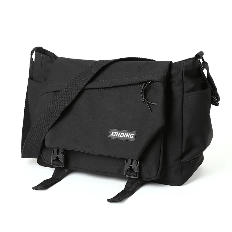 

2021 Fashion Daily Shopping Tote Customized Shoulder Bag High School College Crossbody Bag for Women, Black/white
