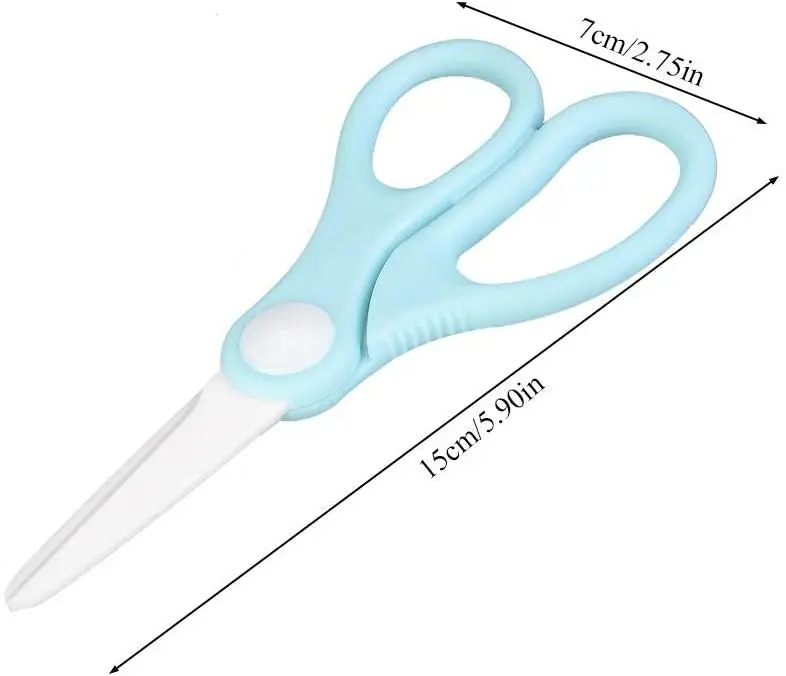 

Easy to Clean Baby Food Scissors Kitchen Ceramic Scissors