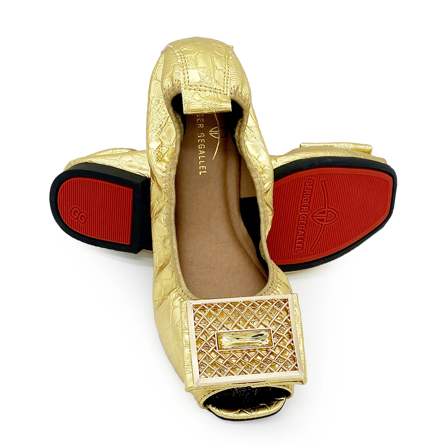 

169-1 Peep Toe Women's Flats Ladies Flat Shoes Nigeria Party Dress Shoes Flats