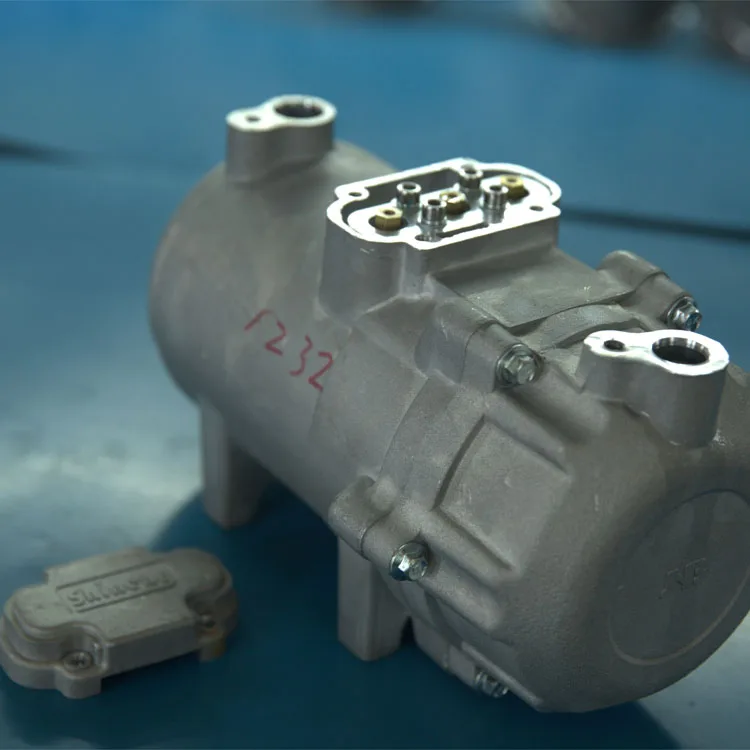 low noise dc 24v electric air conditioning compressor for truck