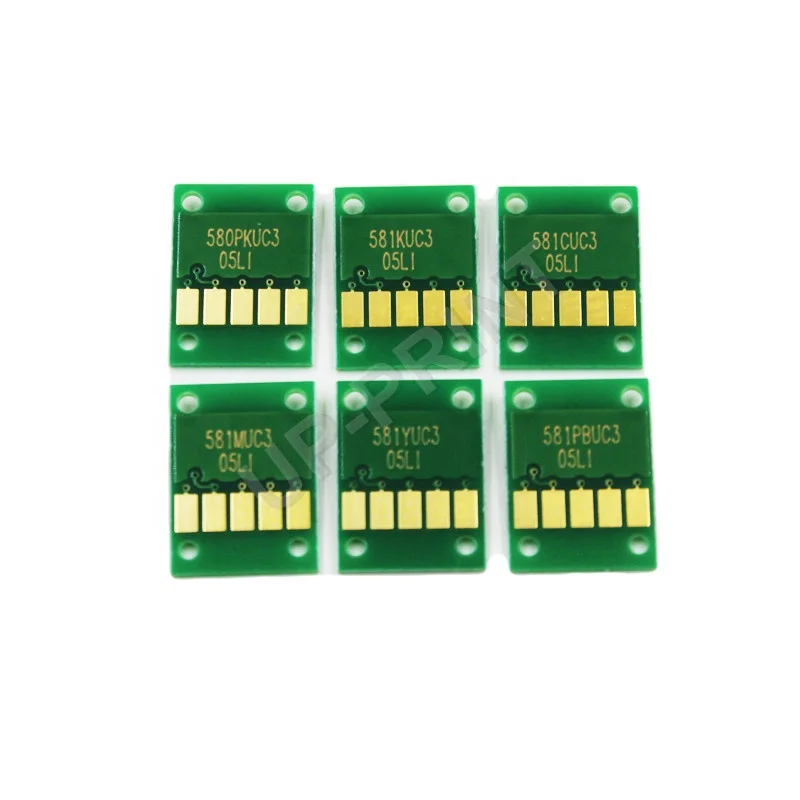 

6colors PGI-280 CLI-281 PGI280 CLI281 chip For Canon PIXMA TS8250 TS8251 TS8252 Printer Chip