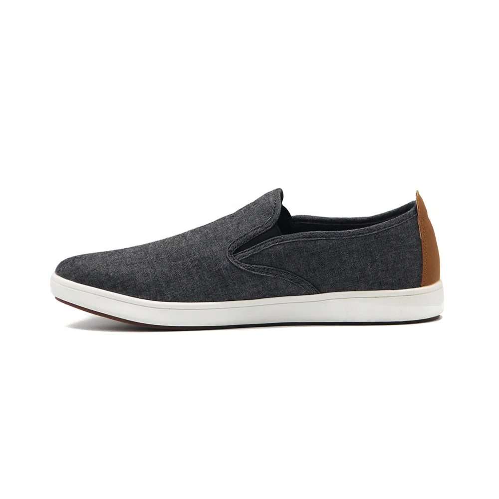 

Jeans Canvas Shoes Fasion Sip On Luxury Business Casual Canvas Loafers Shoes for Men