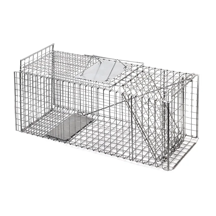 
safely farming animal catch galvanized metal squirrels trap and cage  (715089177)