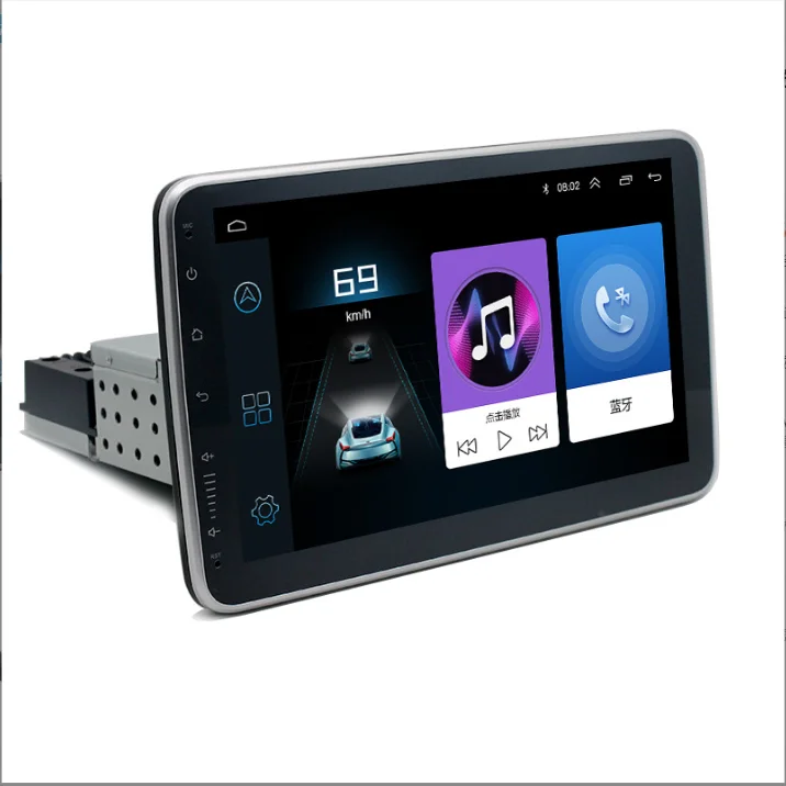 

10.1" Android Radio 180 Degree Rotatable Screen 1DIN Car DVD Player WIFI/3/4G BT GPS Navigation Car Multimedia Player Stereo