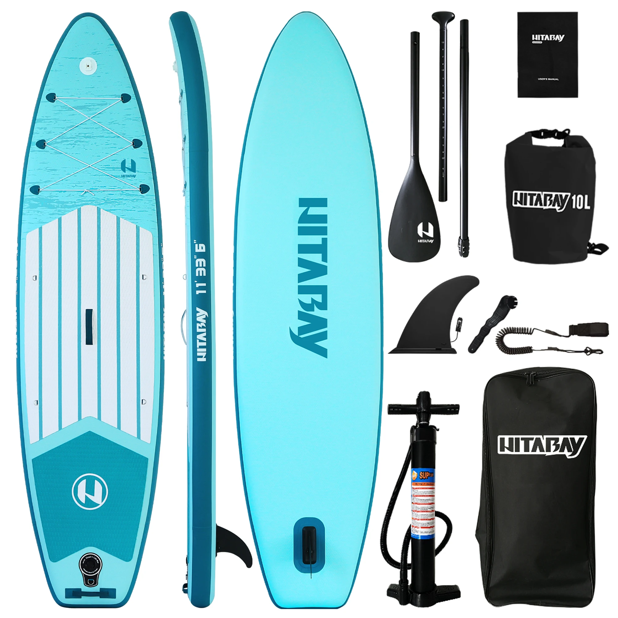 

Dropshipping SUP from US warehouse | HITABAY Inflatable Stand Up Paddle Board for Adults Youth and Kids