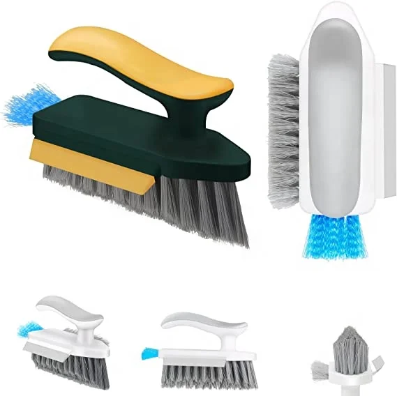 

Gap Scraper Brush All-In-One Bathroom Floor Brush Bathroom Corner Crevice Toilet Clear Floor Brush