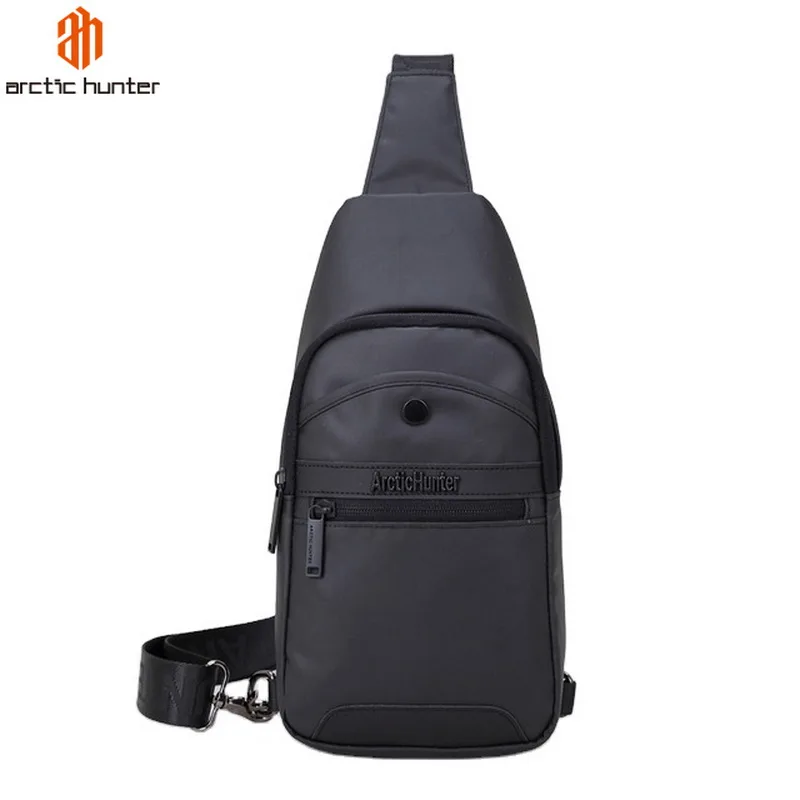 

Arctic Hunter Fashion Handbags 2020 Crossbody Bags for Men Messenger Chest Bag Pack Casual Waterproof Single Shoulder Strap Bag, Black