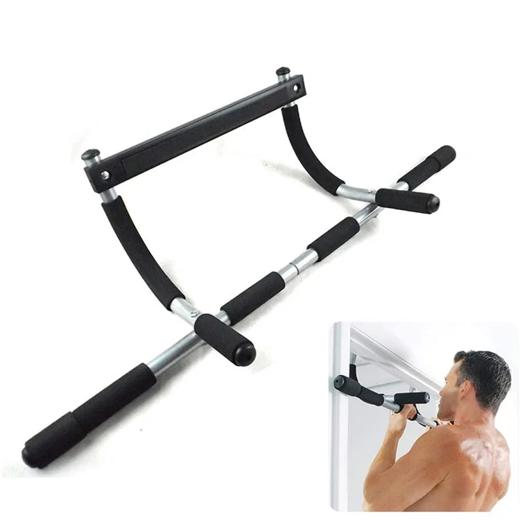 

Oyoga New Exercise Stable Chin Indoor High Home Adjustable Pull Up Bar, Black