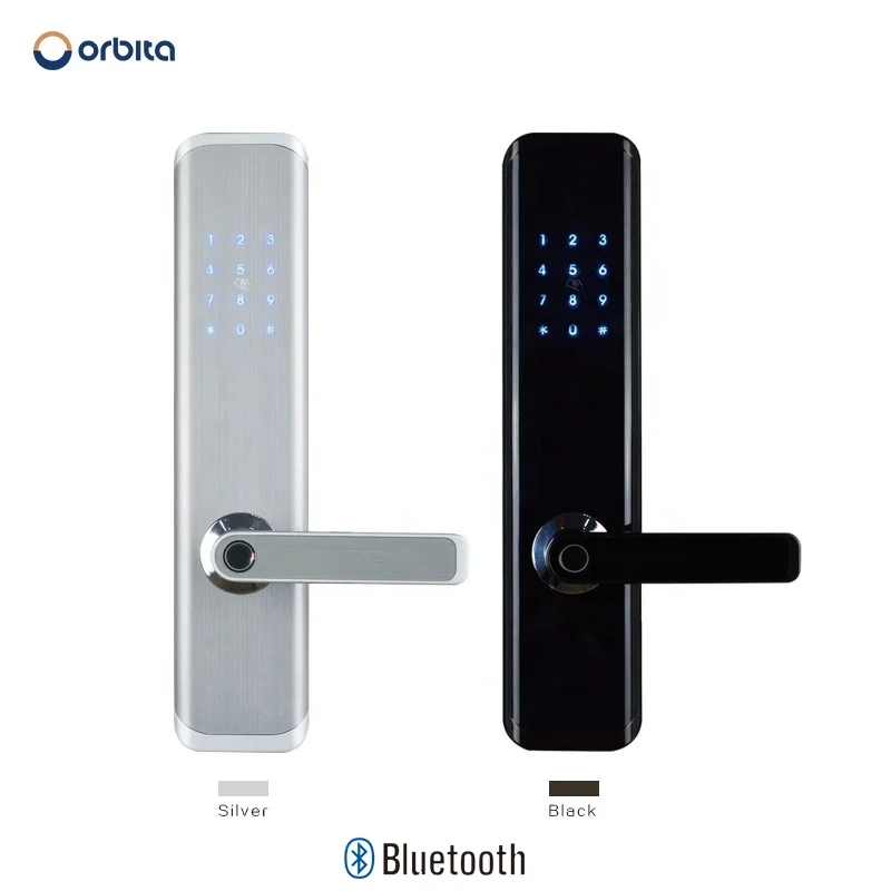 

Orbita intelligence professional elegant remote unlock fingerprint airbnb apartment swing door latch lock