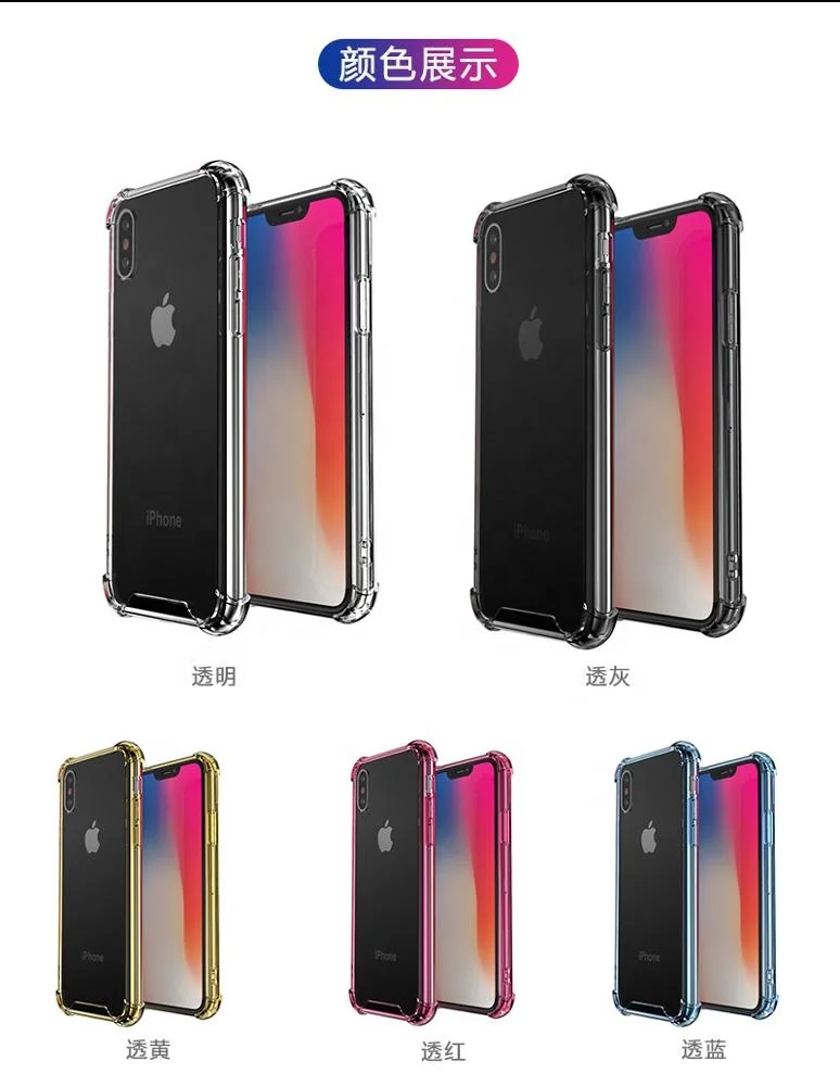 New Fit For iPhone X Ultra Thin Acrylic Transparent Clear Phone Cases Cover For iPhone x Case