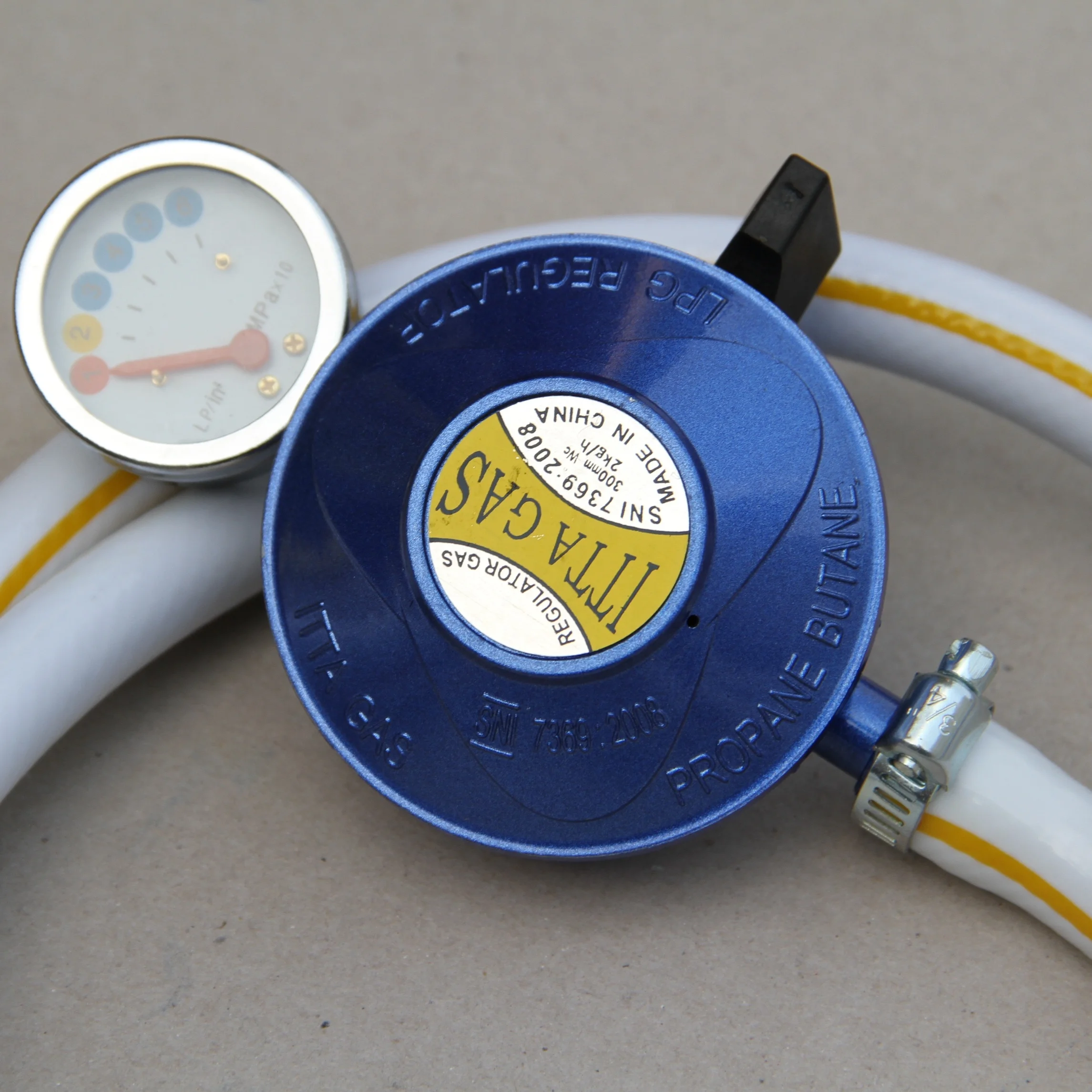 Factory Supply Quickon Safety Low Pressure Lpg Gas Safe Regulator