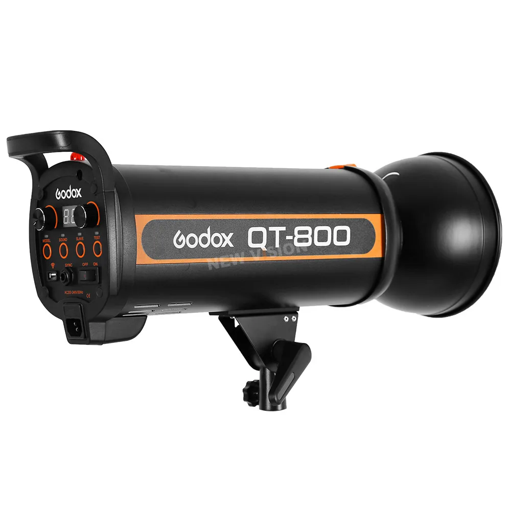 

inlighttech Godox QT-800 QT800 800Ws Studio Strobe Photo Flash Light for Portrait Fashion Wedding Art Photography, Black