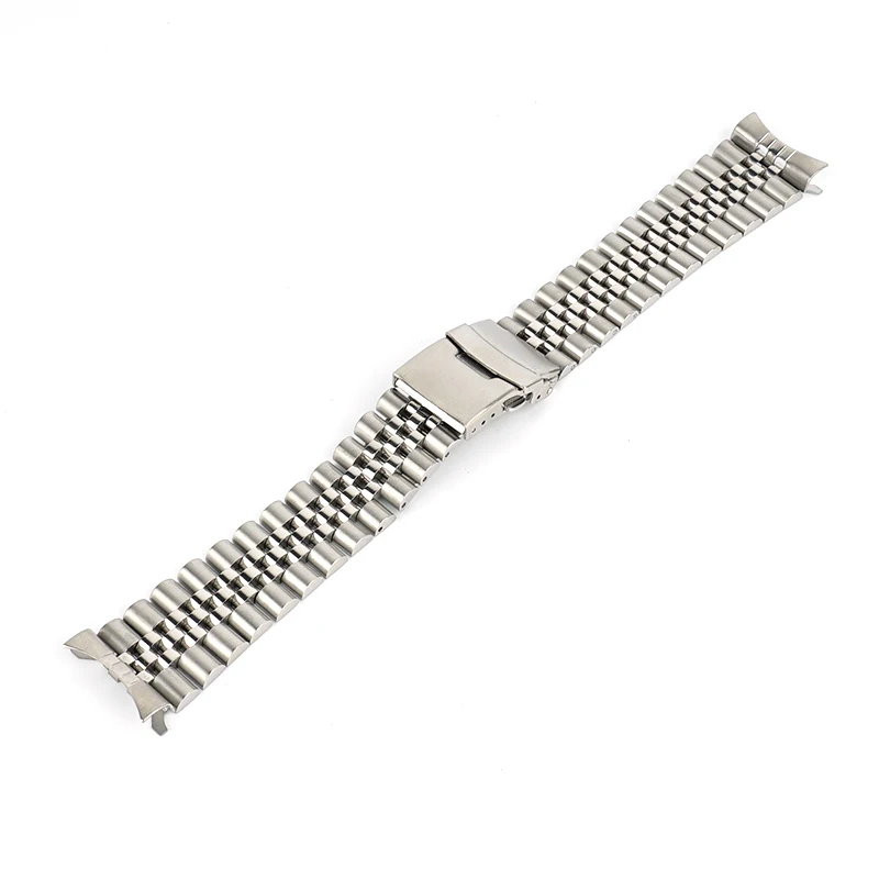 

Wholesale jubilee Stainless Steel dive watch strap hollow Curved End SKX 007 skx009 skx 7002 Watch Band