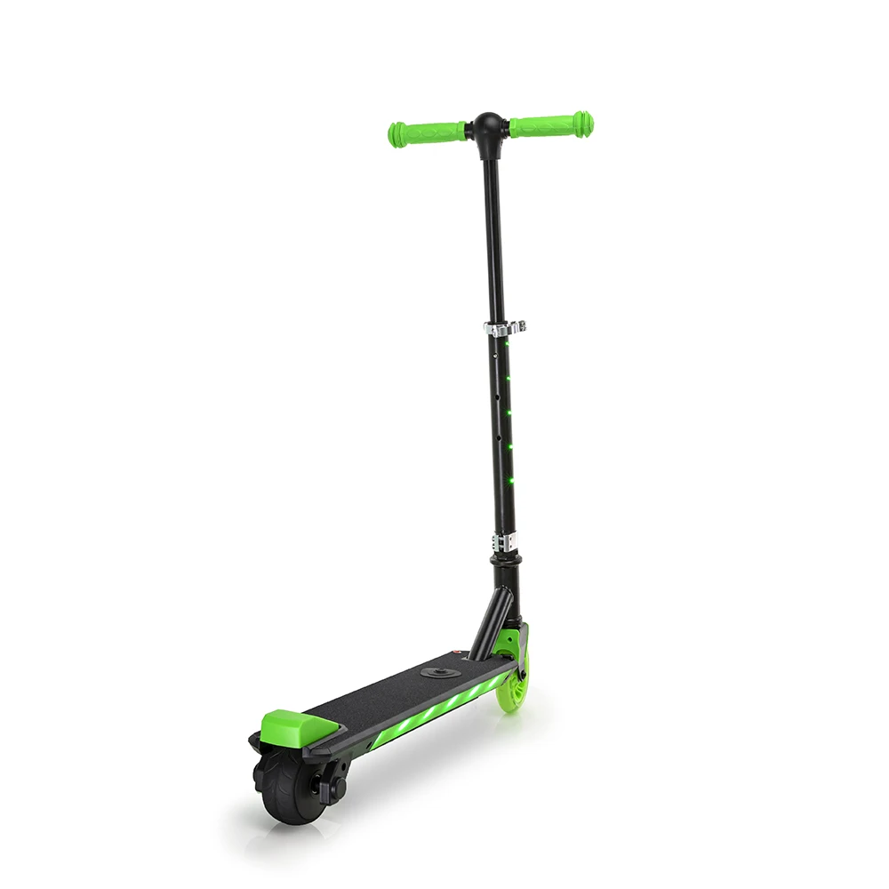 

Best price kids Electric Scooters with flashing board 120W electric scooters for kids design for children e scooter, Blue/green/purple