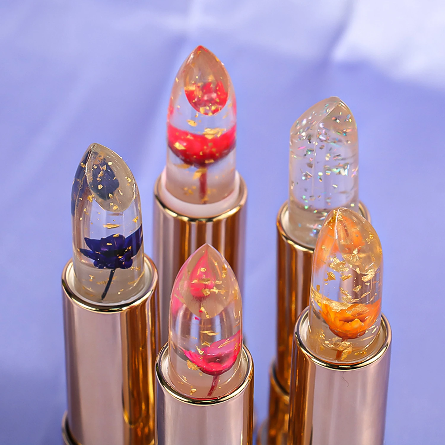 Makeup Moisturizing Flower Lipstick Private Label Lipstick Custom