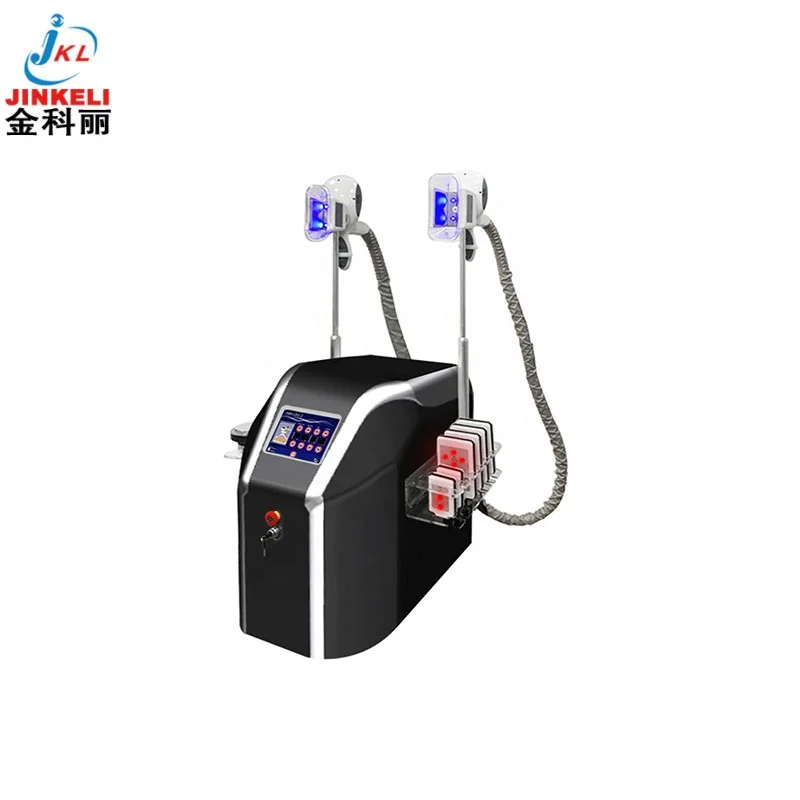 CE/FDA approved 2 handles working simultaneously cool body shaping cavitation rf slimming fat freezing cryolipolysis machine