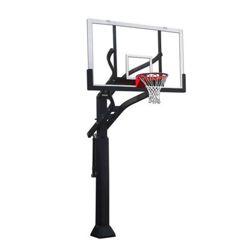 school using inground adjustable basketball hoop/stand/system, View ...