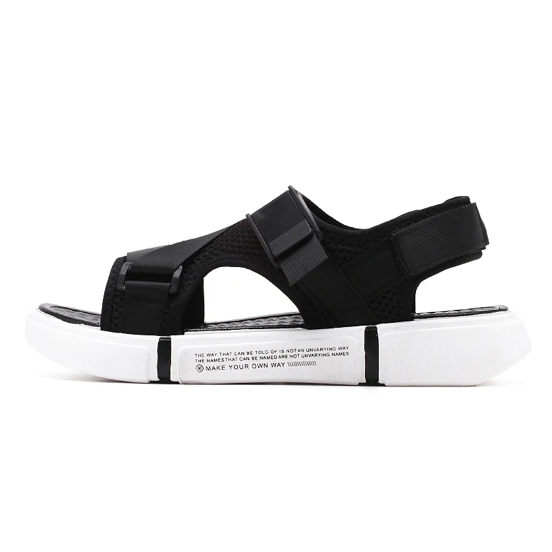 

Fashion men buckle cross strap sandals fashion mens breathable slippers sports soft casual outdoor comfortable summer shoes