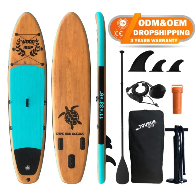

New style inflatable stand up paddleboard isup paddle boards wooden standup paddl board, Customized color