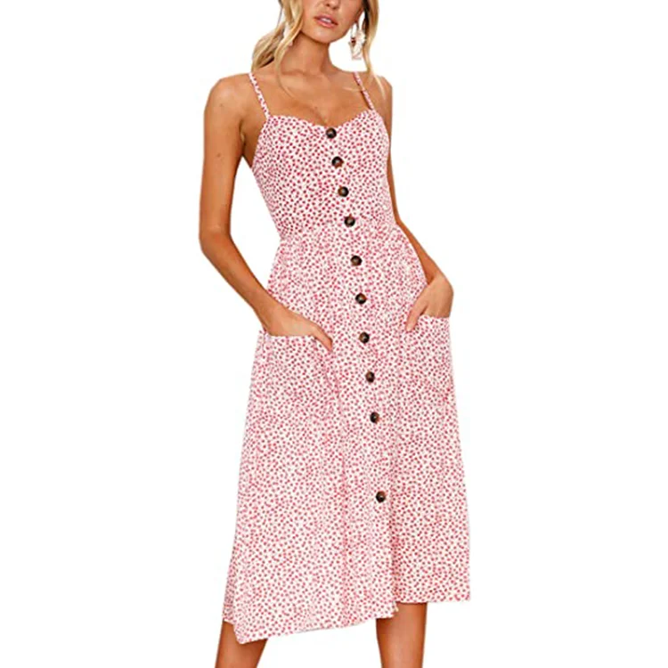 

Women's Floral Vintage Dress Elegant Midi Evening Dress 3/4 Sleeves elegant casual dresses, Customized color