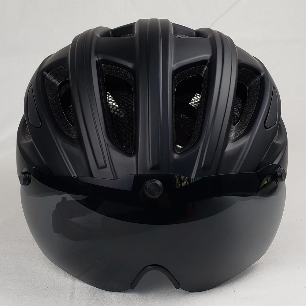 
CPSC Approved Helmets for Cycling Electric Scooter Outdoor Sports Safety, Helmet with Magnetic Sunglasses 