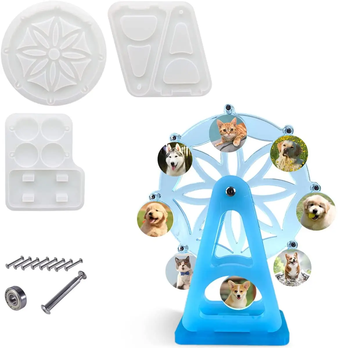 

Ferris Wheel Resin Molds Silicone Molds for DIY Table Decoration epoxy resin mould