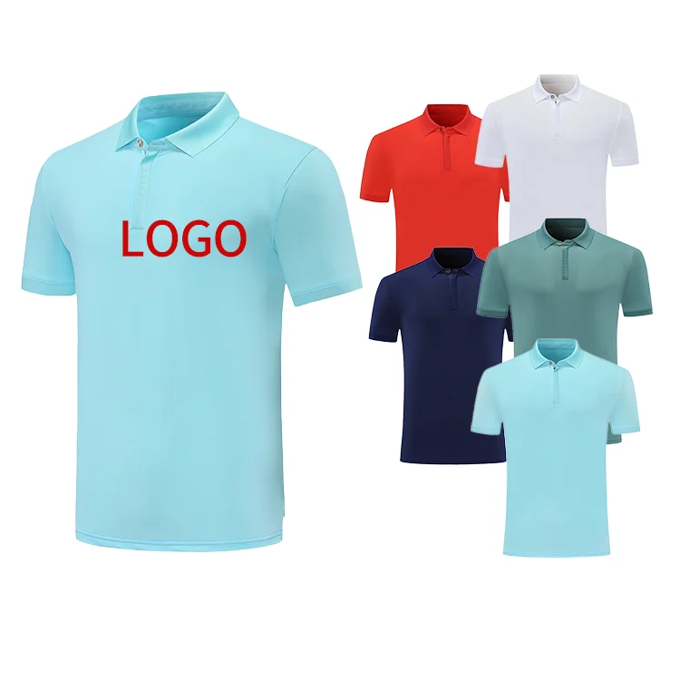 

wholesale high quality custom logo design men boys women golf men sport polos t shirt, Red, light blue, lake blue, white, royal blue