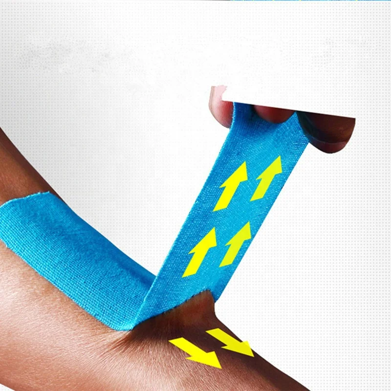 

TY Kinesiology Tape Athletic Tape Sport Recovery Tape Strapping Gym Fitness Tennis Running Knee Muscle Protector, Customized