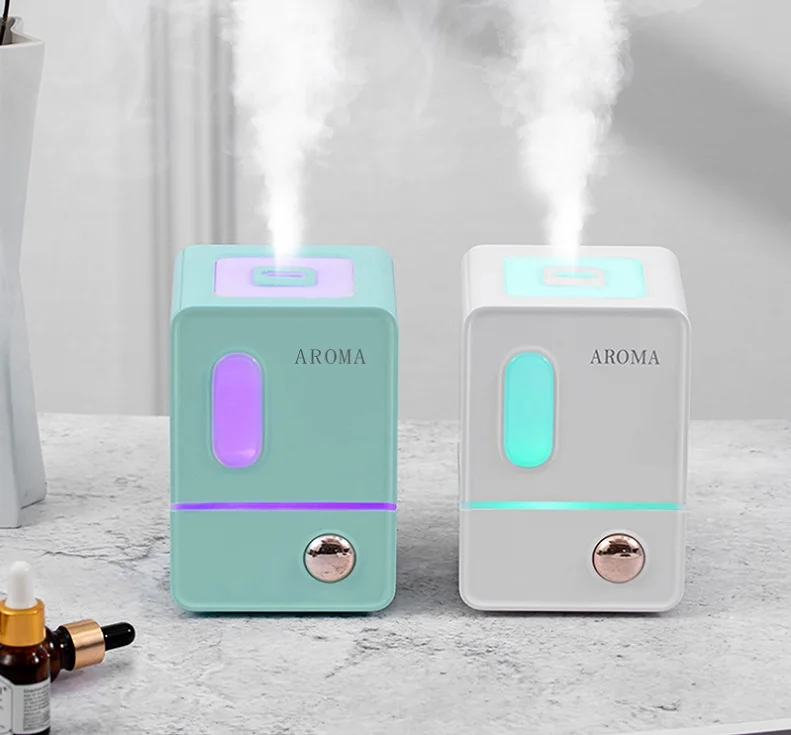 

Ultrasonic Essential Oil Aroma Diffuser With Night Light 180ml Car Small Air Humidifier Aroma Diffuser