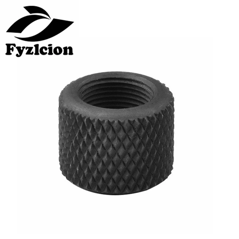 

Fyzlicion 2pcs/set Muzzle Brake for .223 5.56 AR15 Ruger10/22 Beretta Hunting Rifle Accessory Steel Barrel Thread Protector