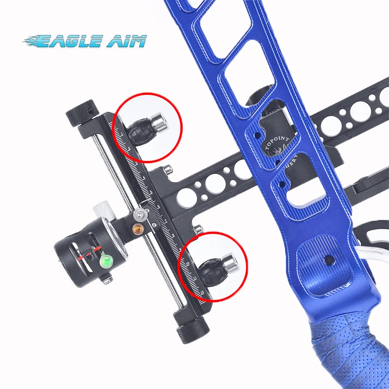 

Recurve Bow Sight Shock Absorber Stabilizer Reduce Vibration for Archery Hunting