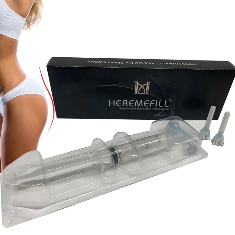 

20ml Hyaluronic Acid Injectable Dermal Filler for Breast/Buttock Augmentation, Transparent color