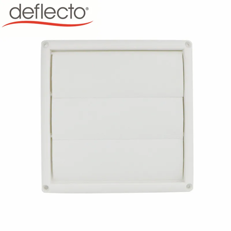 Industries 8 Inches Ventilation Vent Grille 3 Flaps Outdoor Plastic