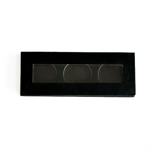 

Three color magnetic make up eye shadow palette with high quality pigments